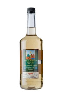 Mezcal Reposado con Gusano de Maguey Certificado